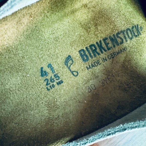 Birkenstock men Arizona Pin Dot Slide Sandals in Stone Coin Eu 41 US 8-8.5 - Picture 8 of 10